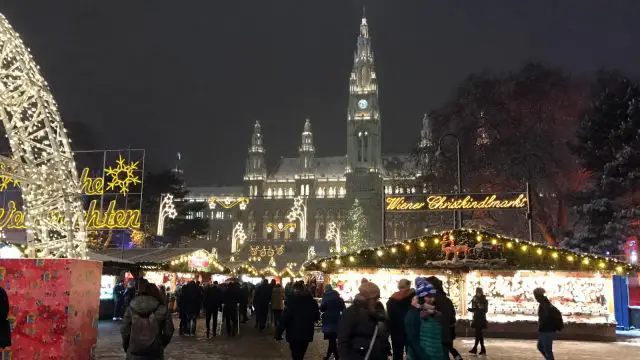 Christmas Market in Vienna at the City Hall (Rathaus) © echonet.at / rv