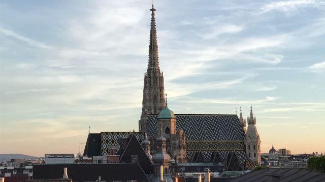 St. Stephens Cathedral Roof Top View in Vienna © echonet.at / rv