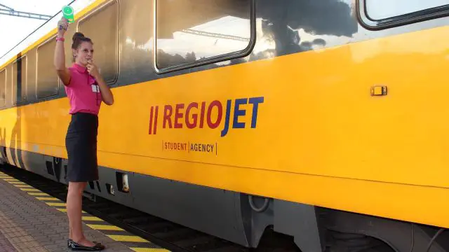 RegioJet Train Prague © RegioJet