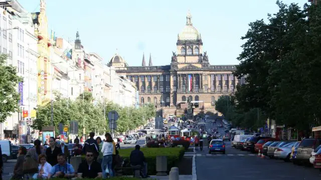 Wenzel Place with National Museum in Prague © echonet.at / rv